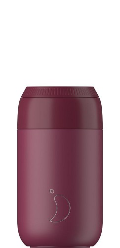 Chillys Coffee Cup 340ml Plum